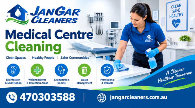 medical centre cleaning